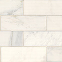 Arabescato Carrara 4x12 Honed and Big Beveled