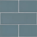 Harbor Gray Subway Tile 4x12x8mm